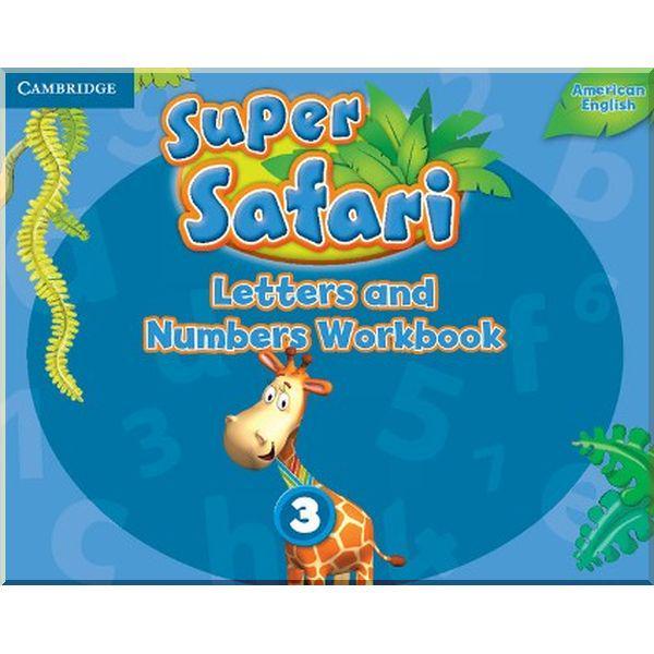 Книга Super Safari American English 3 Letters and Numbers Workbook