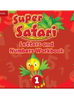 Книга Super Safari 1 Letters and Numbers Workbook