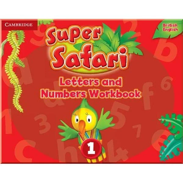 Книга Super Safari 1 Letters and Numbers Workbook