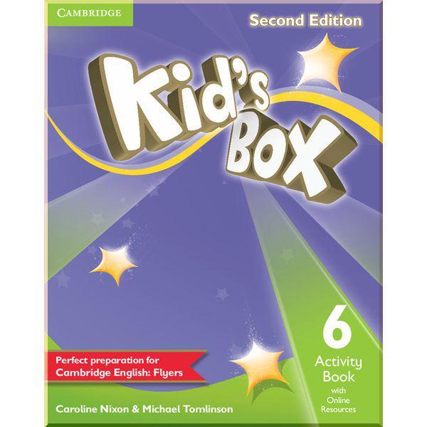 Робочий зошит Kid's Box Second Edition 6 Activity Book with Online Resources