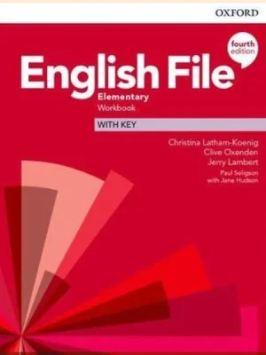 Робочий зошит English File Fourth Edition Elementary Workbook with key