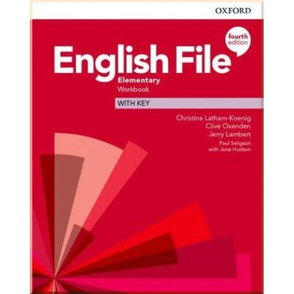 Робочий зошит English File Fourth Edition Elementary Workbook with key