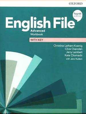 Робочий зошит English File Fourth Edition Advanced Workbook with key