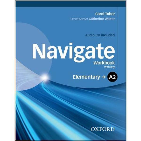 Робочий зошит Navigate Elementary Workbook with Audio CD and key