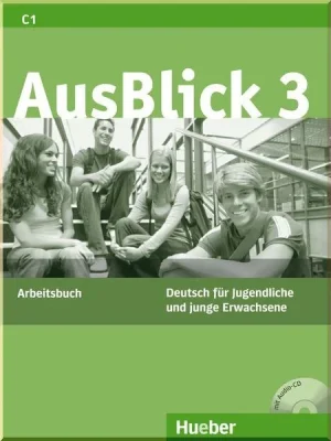 Робочий зошит Ausblick 3 Arbeitsbuch mit Audio-CD