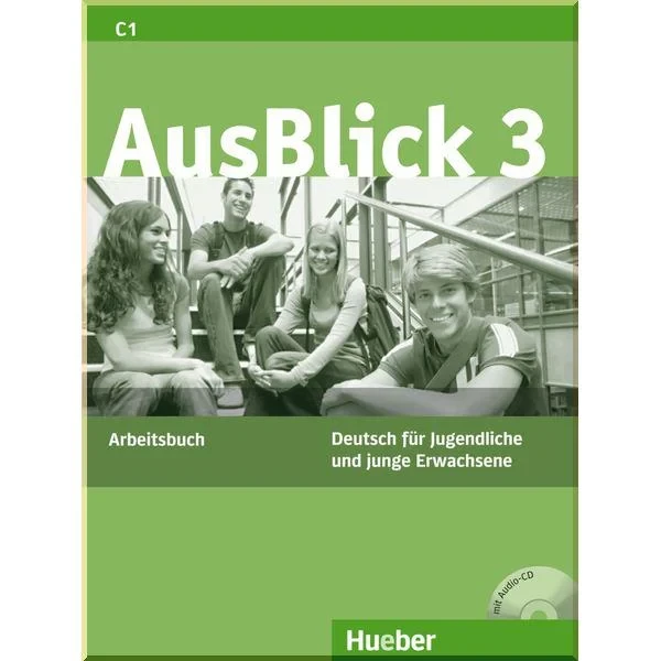 Робочий зошит Ausblick 3 Arbeitsbuch mit Audio-CD