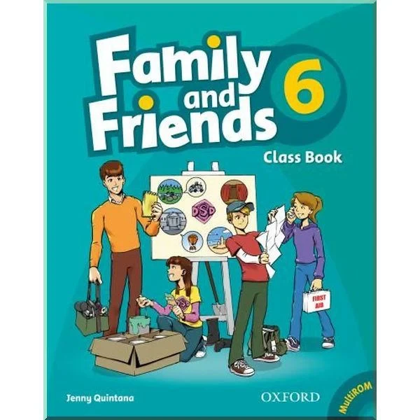 Підручник Family and Friends 6 Class Book with MultiROM