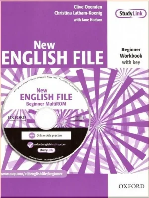 Робочий зошит New English File Beginner Workbook with key and MultiROM