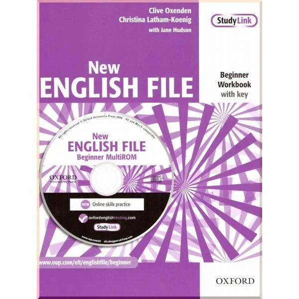 Робочий зошит New English File Beginner Workbook with key and MultiROM