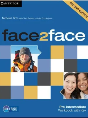 Робочий зошит face2face Second Edition Pre-Intermediate Workbook with key
