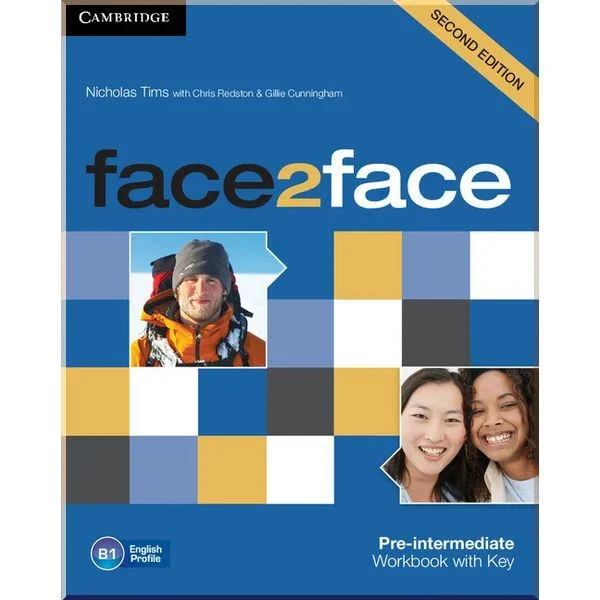 Робочий зошит face2face Second Edition Pre-Intermediate Workbook with key