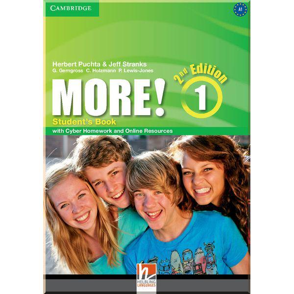 Підручник More! 2nd Edition 1 Student's Book with Cyber Homework and Online Resources