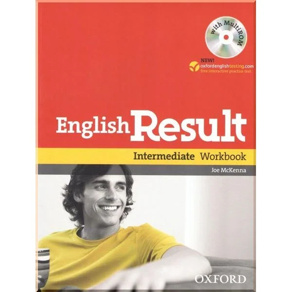 Робочий зошит English Result Intermediate Workbook with answer key booklet and MultiROM