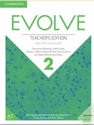 Книга для вчителя Evolve 2 Teacher's Edition with Test Generator