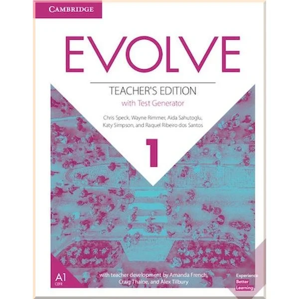 Книга для вчителя Evolve 1 Teacher's Edition with Test Generator