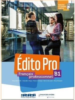 Підручник Édito Pro B1 Livre de l'élève avec DVD-ROM