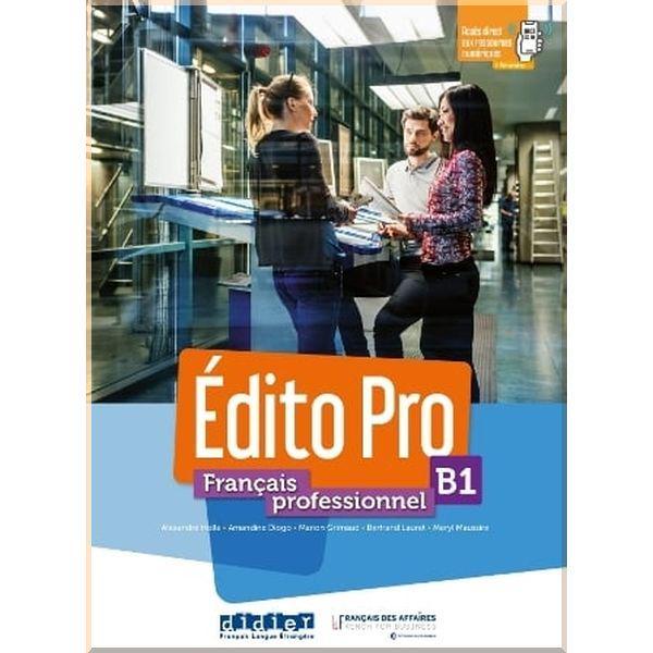 Підручник Édito Pro B1 Livre de l'élève avec DVD-ROM
