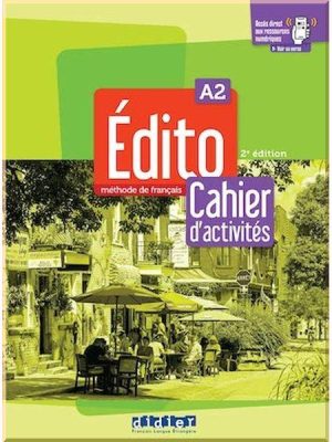 Робочий зошит Édito 2e Édition A2 Cahier d'activités avec didierfle.app