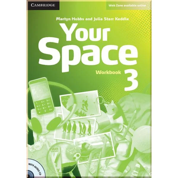 Робочий зошит Your Space 3 Workbook with Audio CD