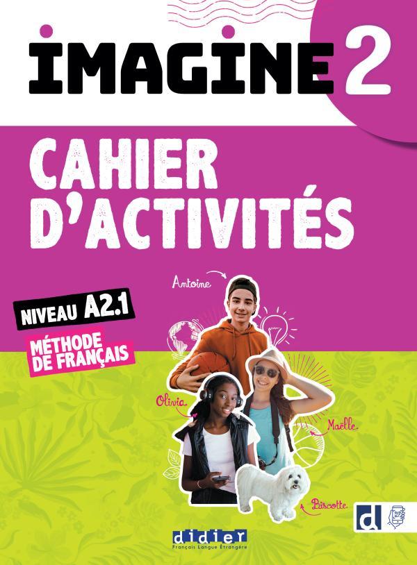 Робочий зошит Imagine 2 Cahier d'activités avec didierfle.app