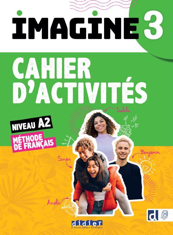 Робочий зошит Imagine 3 Cahier d'activités avec didierfle.app