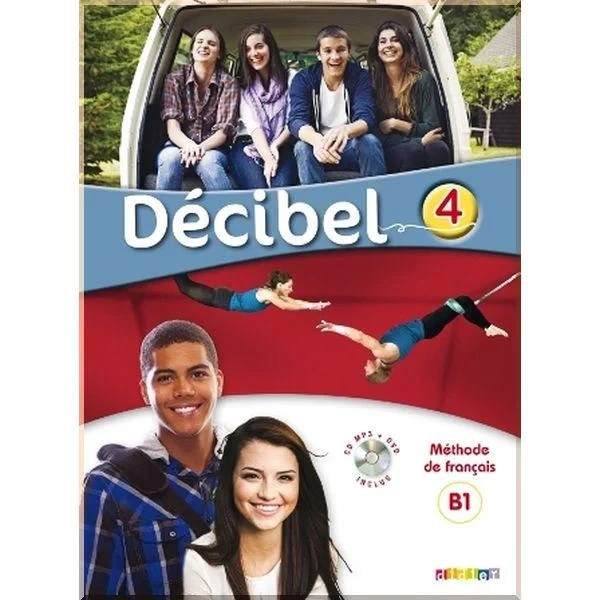 Підручник Décibel 4 Livre de l'élève avec CD audio et DVD