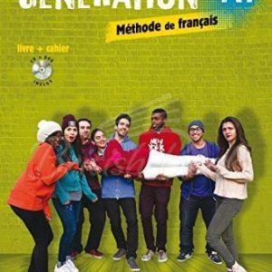 Підручник і робочий зошит Génération A1 Livre plus Cahier avec CD audio et DVD