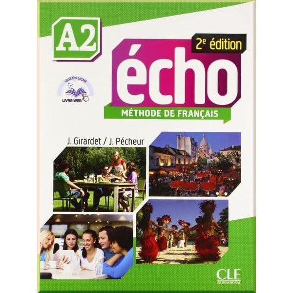 Підручник Écho 2e Édition A2 Livre de l'élève avec DVD-ROM et Livre-web