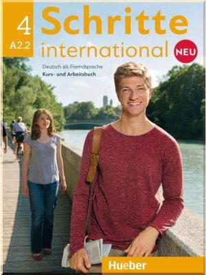 Підручник і робочий зошит Schritte international Neu 4 Kurs- und Arbeitsbuch mit Audio-CD zum Arbeitsbuch