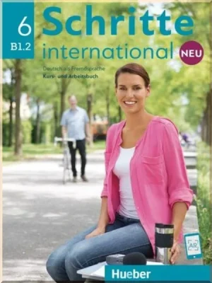 Підручник і робочий зошит Schritte international Neu 6 Kurs- und Arbeitsbuch mit Audio-CD zum Arbeitsbuch