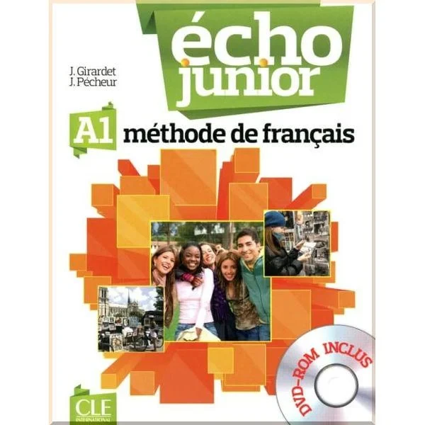 Підручник Écho Junior A1 Livre de l'élève avec DVD-ROM