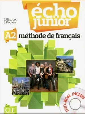 Підручник Écho Junior A2 Livre de l'élève avec DVD-ROM