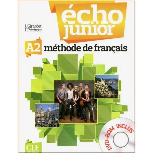 Підручник Écho Junior A2 Livre de l'élève avec DVD-ROM