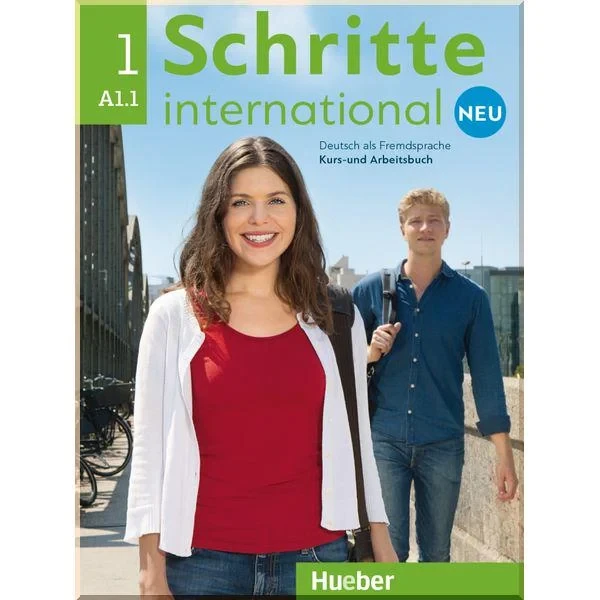 Підручник і робочий зошит Schritte international Neu 1 Kurs- und Arbeitsbuch mit Audio-CD zum Arbeitsbuch