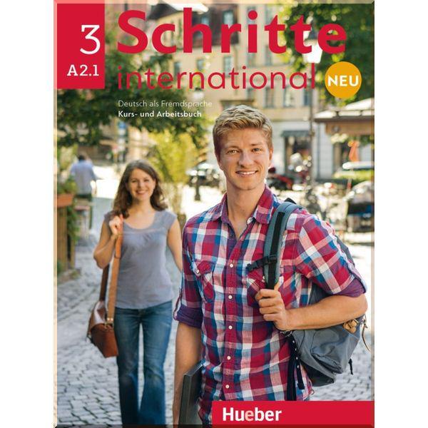 Підручник і робочий зошит Schritte international Neu 3 Kurs- und Arbeitsbuch mit Audio-CD zum Arbeitsbuch