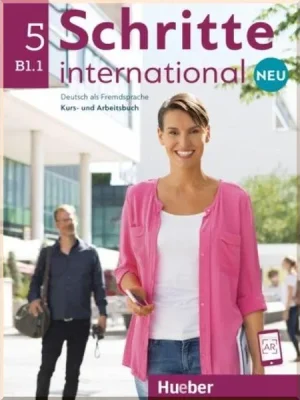 Підручник і робочий зошит Schritte international Neu 5 Kurs- und Arbeitsbuch mit Audio-CD zum Arbeitsbuch