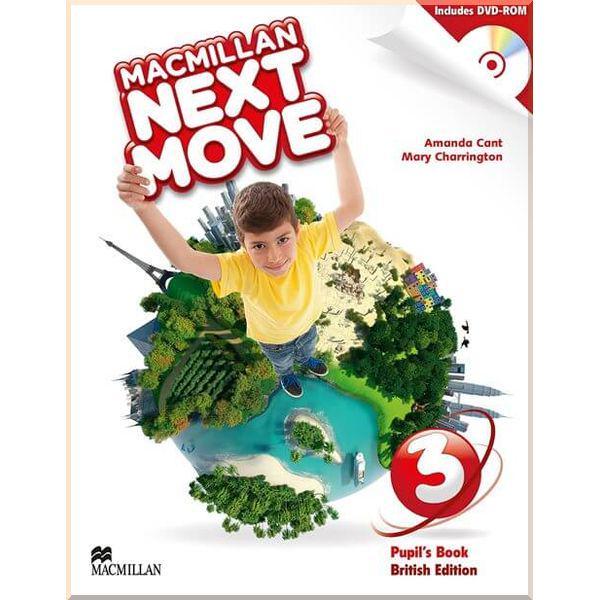 Підручник Macmillan Next Move 3 Pupil's Book with DVD-ROM