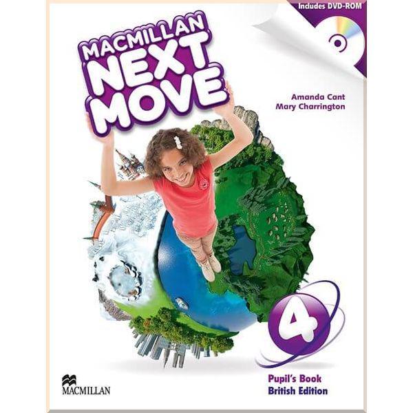 Підручник Macmillan Next Move 4 Pupil's Book with DVD-ROM