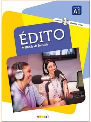 Підручник Édito A1 Livre avec CD audio et DVD