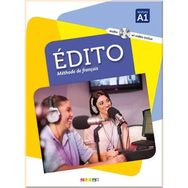 Підручник Édito A1 Livre avec CD audio et DVD