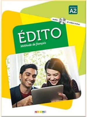 Підручник Édito A2 Livre avec CD audio et DVD