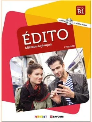 Підручник Édito B1 Livre avec CD audio et DVD