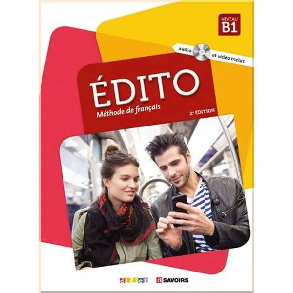 Підручник Édito B1 Livre avec CD audio et DVD