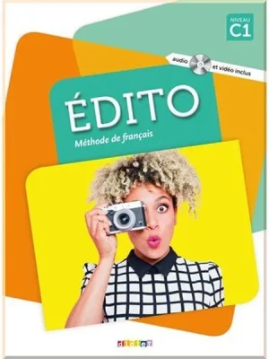 Підручник Édito C1 Livre avec CD audio et DVD