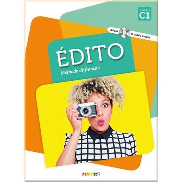 Підручник Édito C1 Livre avec CD audio et DVD