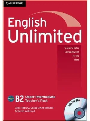 Книга для вчителя English Unlimited Upper-Intermediate Teacher's Pack with DVD-ROM