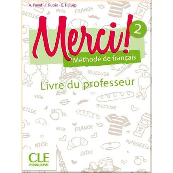 Книга для вчителя Merci! 2 Livre du professeur