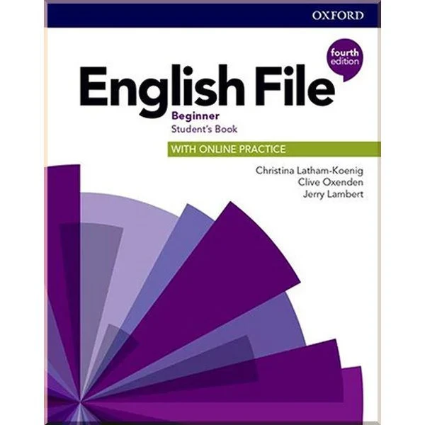Підручник English File Fourth Edition Beginner Student's Book with Online Practice
