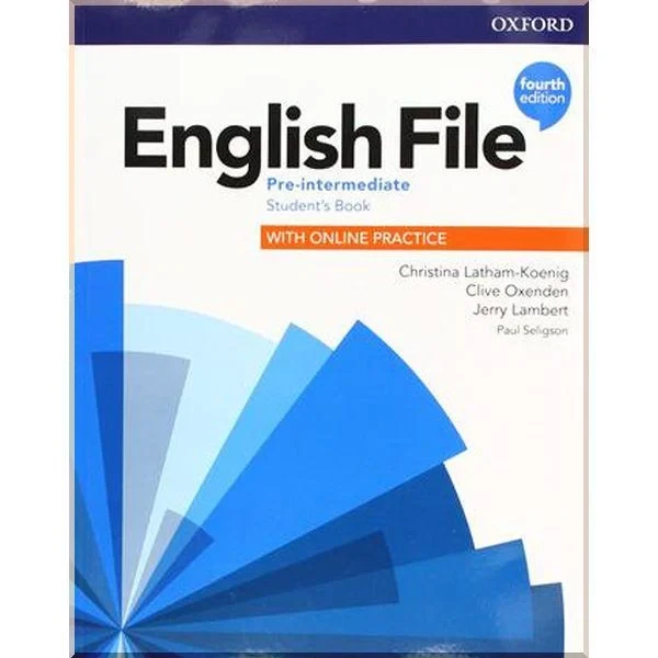 Підручник English File Fourth Edition Pre-Intermediate Student's Book with Online Practice
