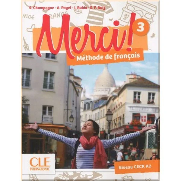 Підручник Merci! 3 Livre de l'élève avec DVD-ROM